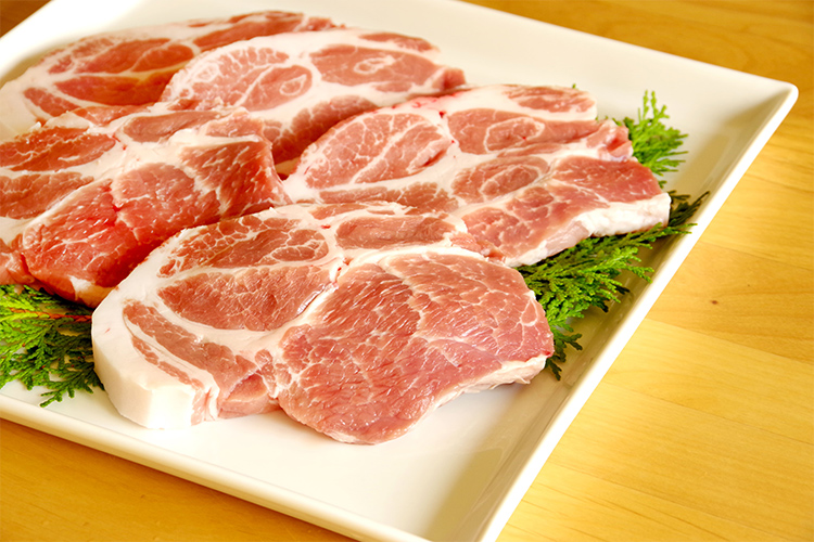 きなこ豚肩ロース肉 とんかつ用 500g