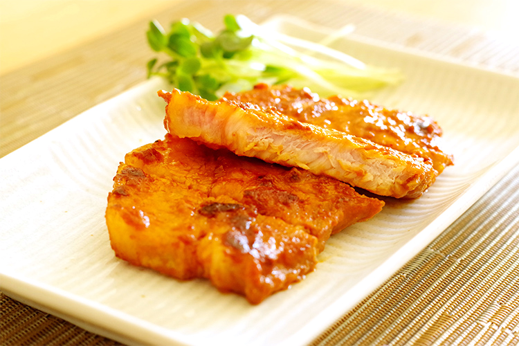 きなこ豚ロース肉 味噌焼セット(100g×5)