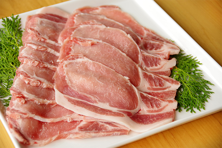 きなこ豚ロース肉 生姜焼き用 500g | おいしい豚肉|はざま牧場 通販店